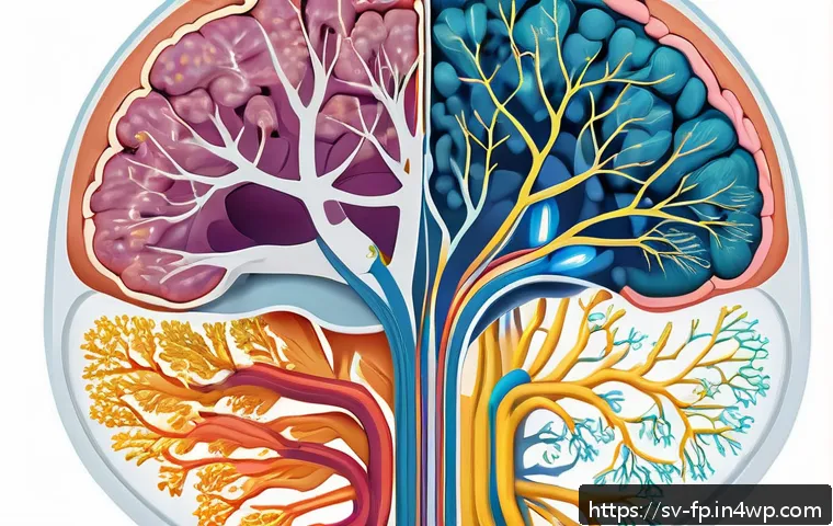 마이크로바이옴과 호르몬의 관계 - A detailed cross-sectional scientific illustration showing the human gut microbiome interacting with...